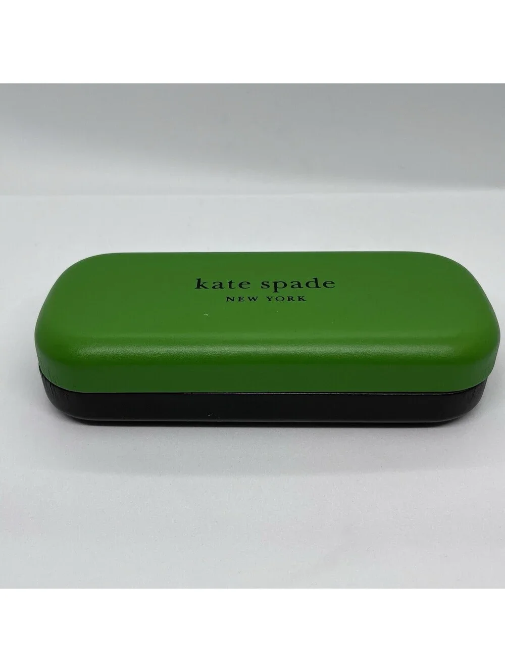 Kate Spade New York Hinged Hard Case for Glasses Green/Black